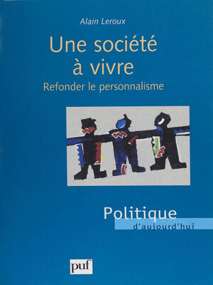 cover image of Une Société à vivre